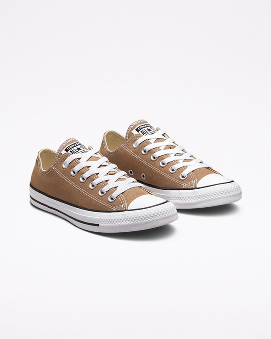 Tenisky Nizke Converse Chuck Taylor All Star Seasonal Color Damske Hnede Biele Čierne | SK GLQI50